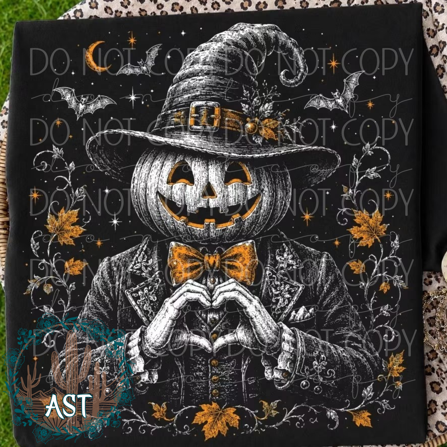 Retro Vintage Pumpkin Man Tee