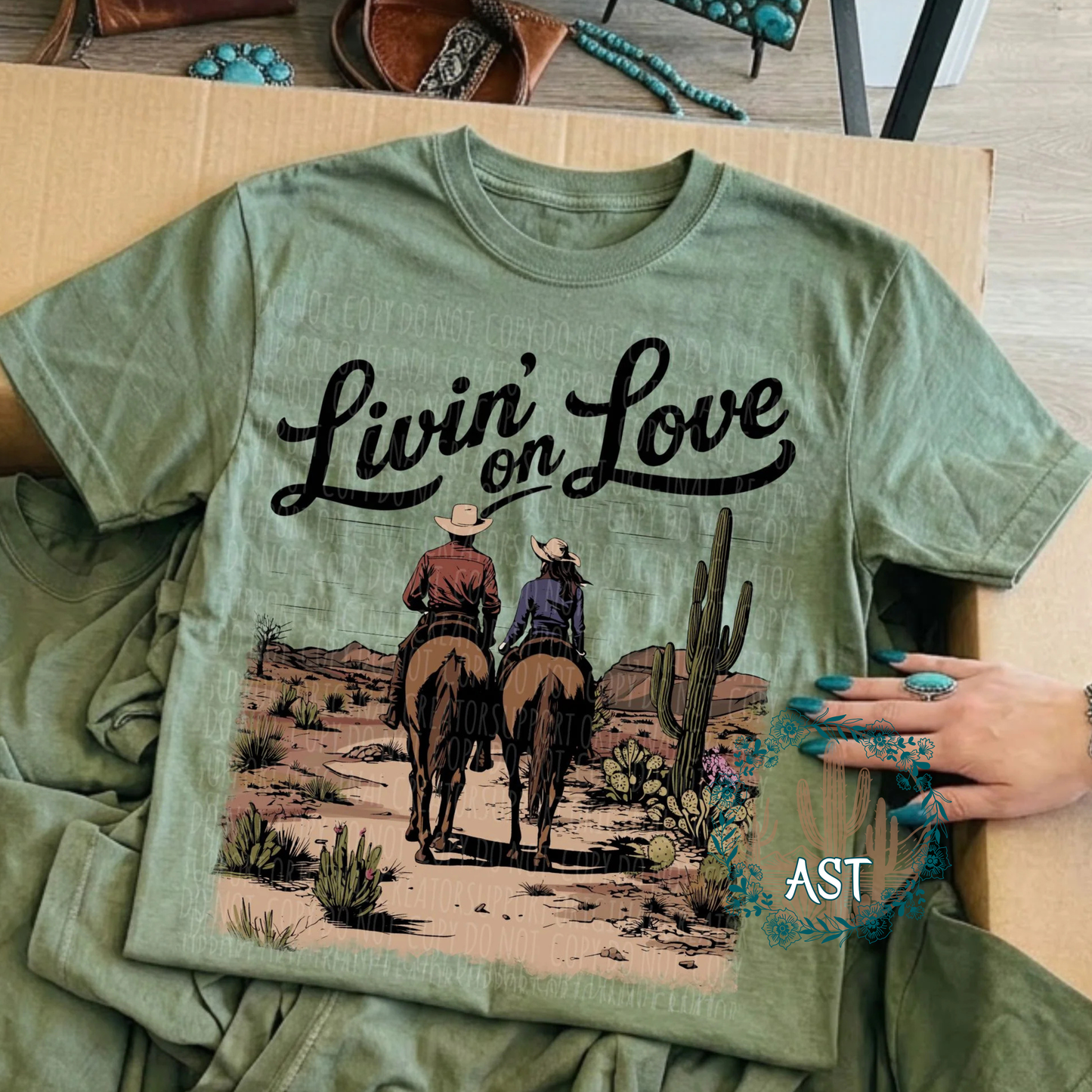 Livin' on Love Tee