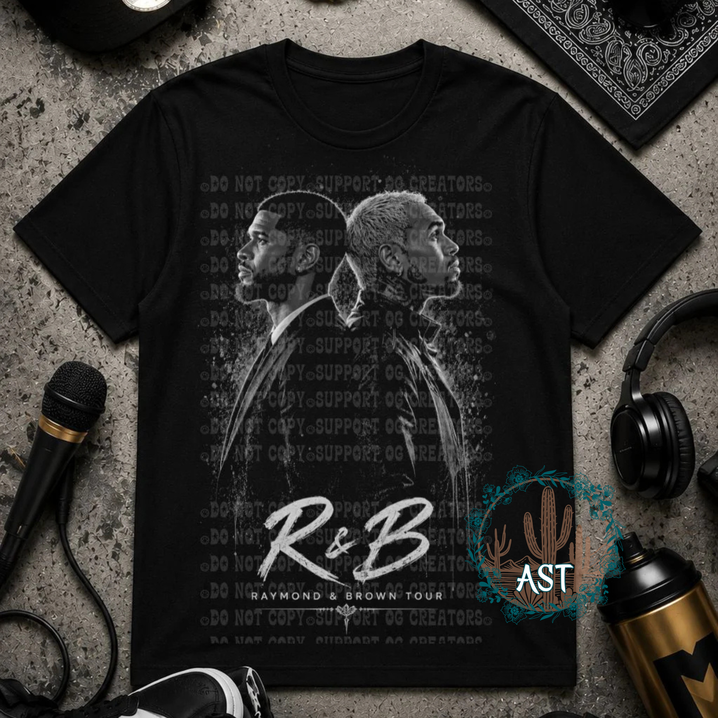 R & B Monochrome Tee