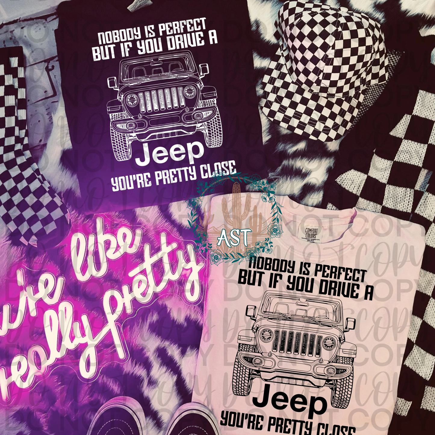 Nobody is Perfect Jeep Tee