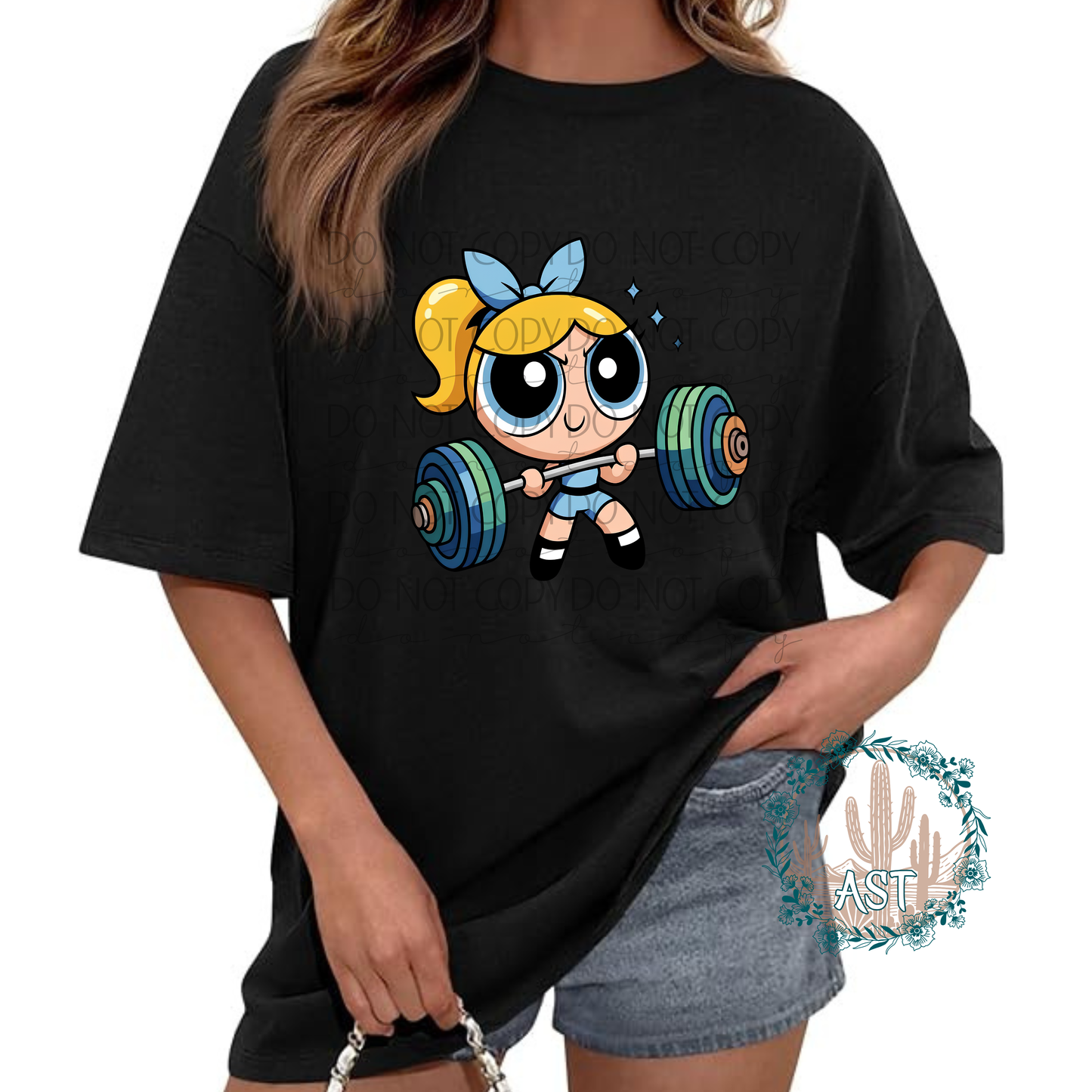 Bubbles Workout Tee
