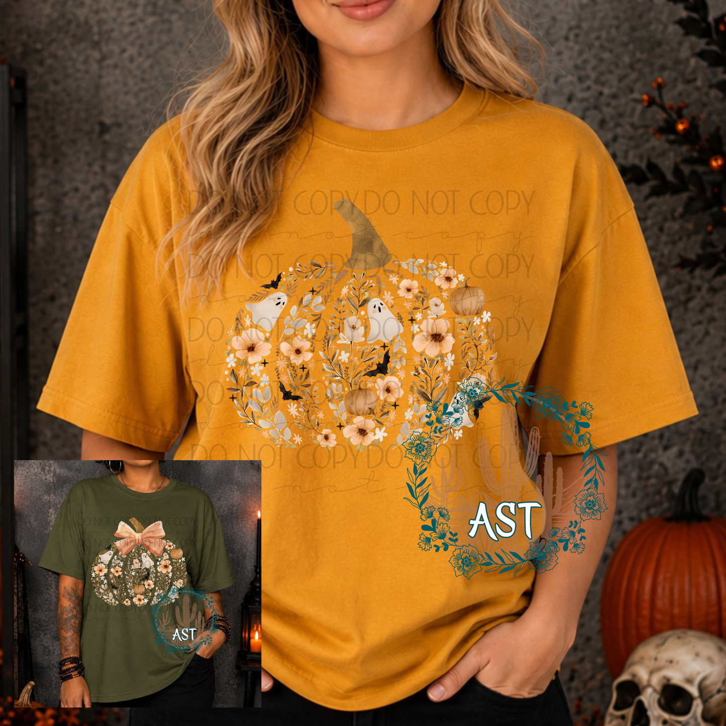 Fall Pumpkin Tee (multiple options)