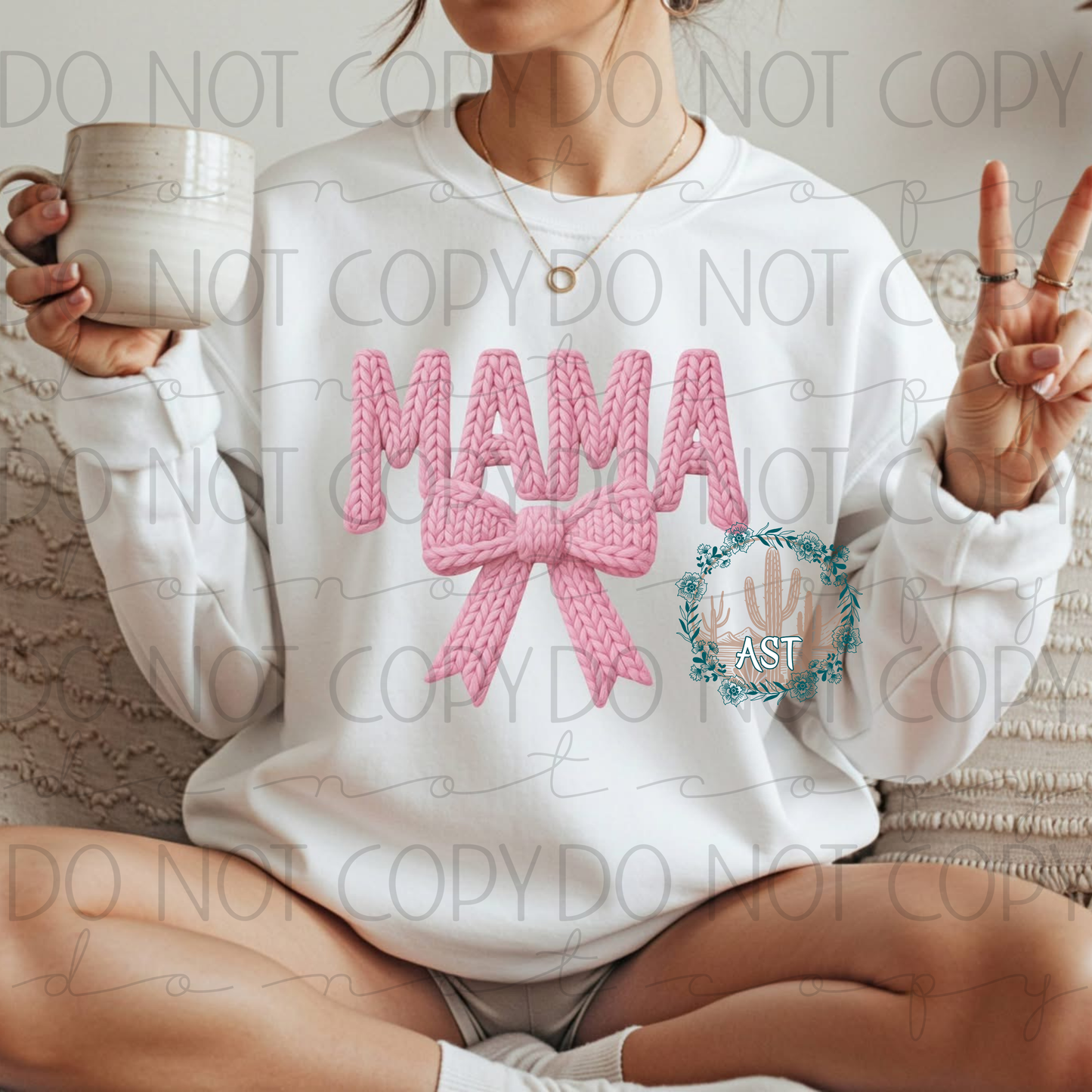 Mama Bow Sweater/Shirt