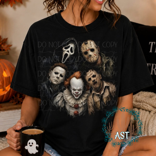 Horror Circle of Friends Tee