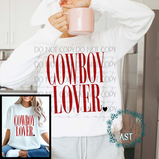 Cowboy Lover Sweater/Tee