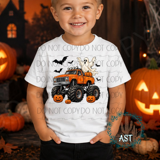 Halloween Monster Truck Tee (YOUTH)