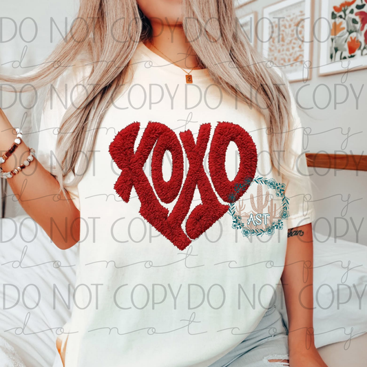 XOXO (Red) Tee