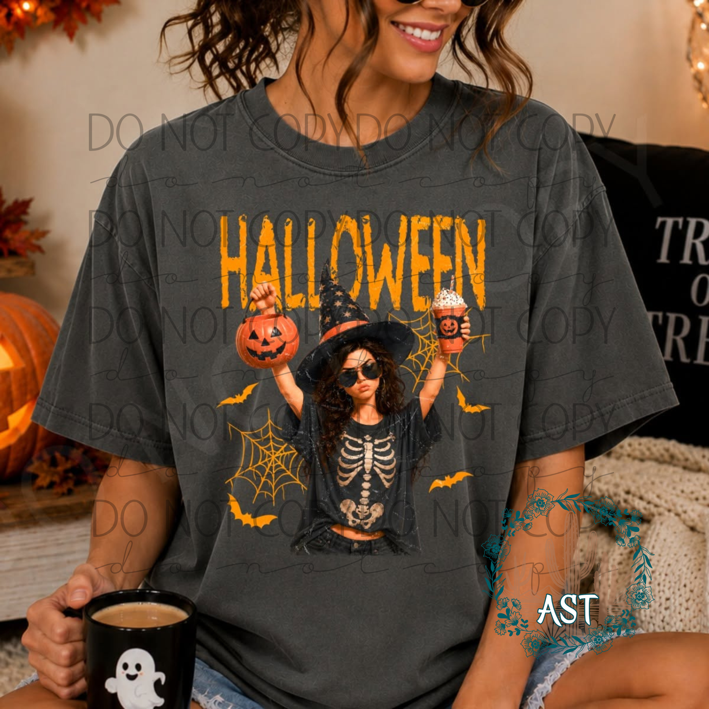 Retro Doll Halloween Tee