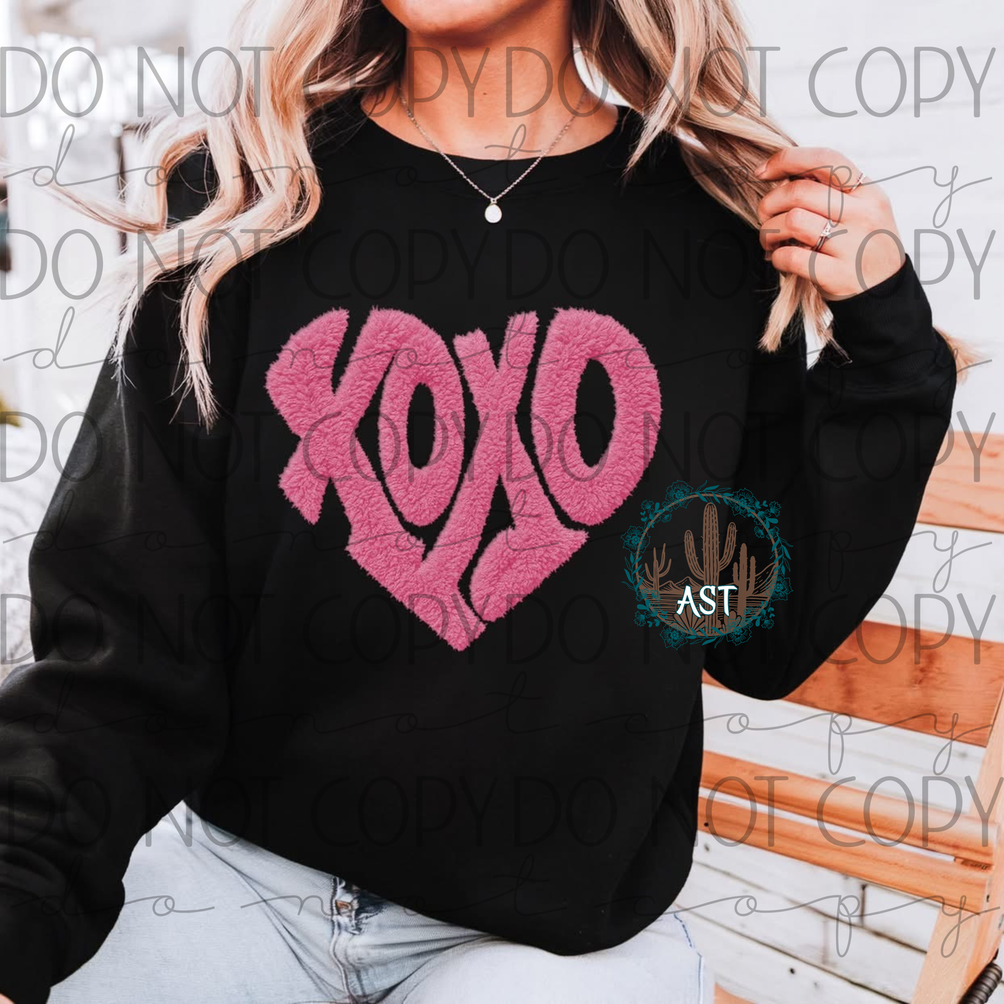XOXO (Pink) Heart Sweater/Tee