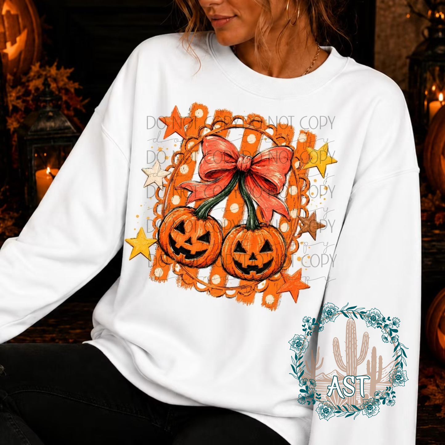 Cherry Pumpkin Tee/Sweater