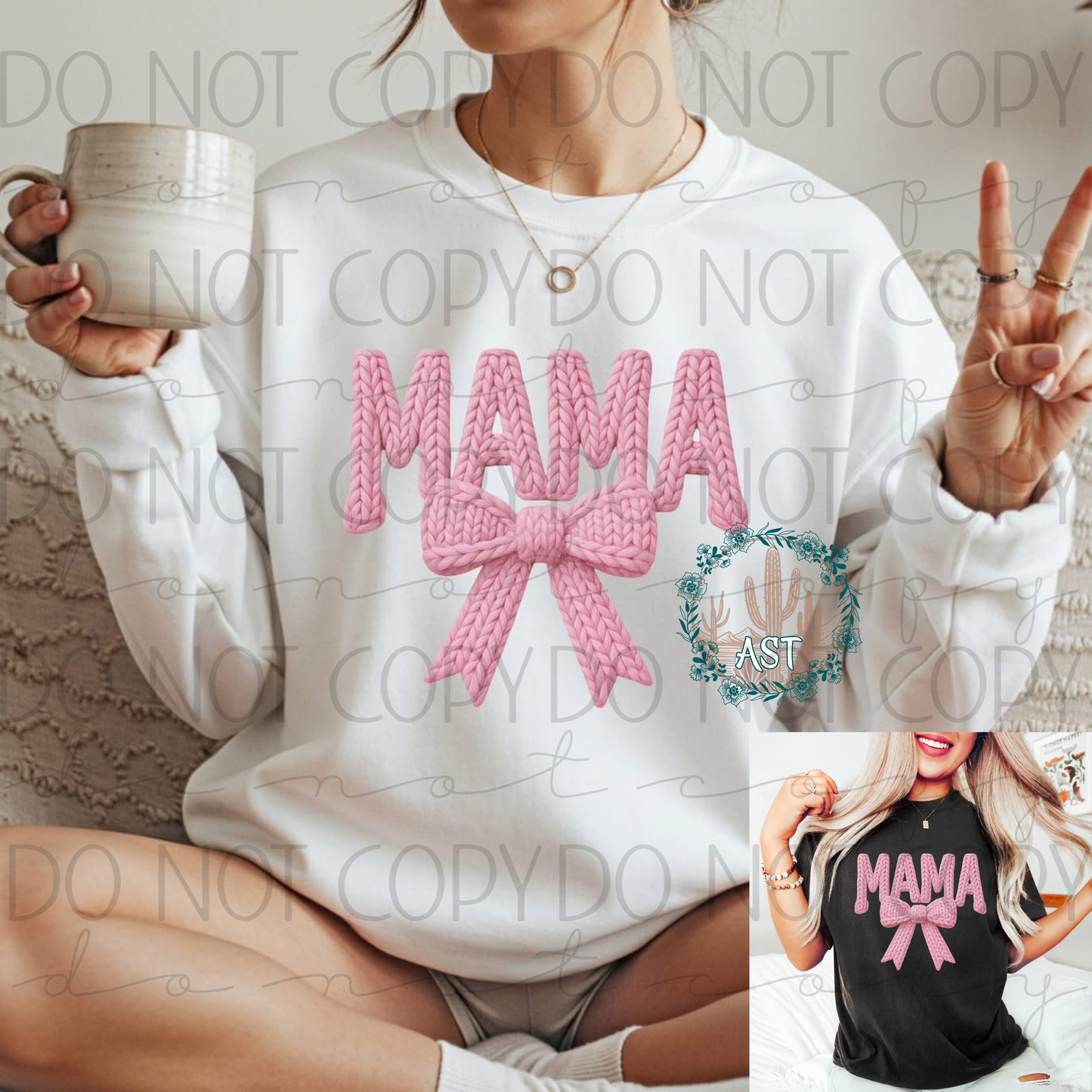 Mama Bow Sweater/Shirt